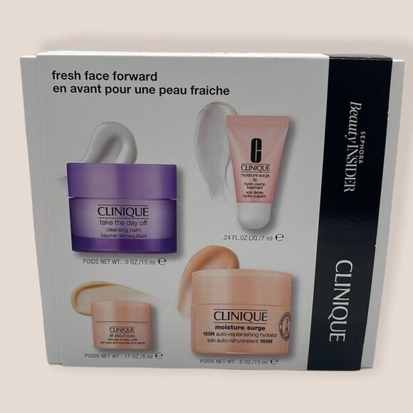NIB CLINIQUE Fresh Face Forward Skincare Kit